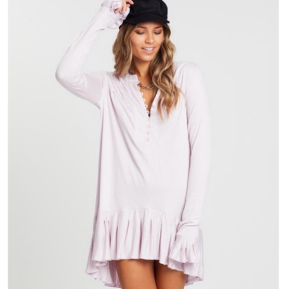 Free People Your Girl Lilac Tunic spring